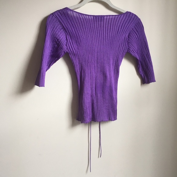 Maryam Nassir Zadeh Semi-Sheer Rib Knit Top - Picture 8 of 8
